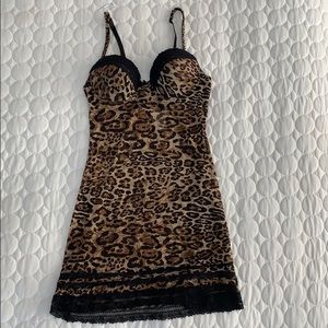 NWOT Cheetah lingerie
